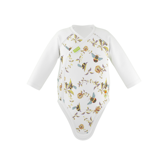 Organic Cotton EasyPeesy Kimono Long  Sleeve